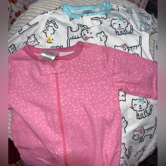 Pink and White Baby Sleeper Bundle - Picture 1 of 1